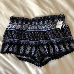 Flowy Patterned Shorts